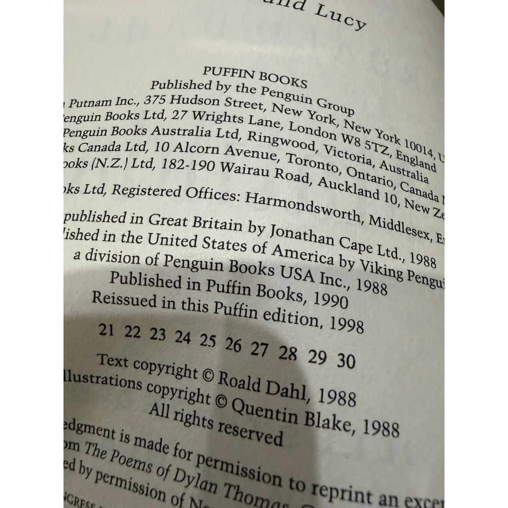 Ronald Dahl Book Collection 8 Paperbacks 1990s‎ - Picture 5 of 5